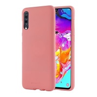 Goospery Soft Feeling Cover Galaxy A70 Coral Photo