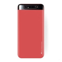 Goospery Soft Feeling Cover Galaxy A80 Red Photo