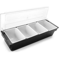 Lacor Condiment Holder with 4 Compartments Photo