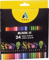 Adel Blackline Colour Pencils Photo