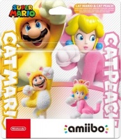 Nintendo Amiibo Super Smash Bros. Collection - Cat Mario & Cat Peach Photo
