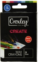 Croxley Create Wax Crayons - 8mm Photo