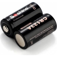 Soshine CR123A 3.0V Primary Lithium Battery Photo
