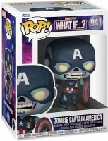 Funko Pop! Marvel Studios What If..? Figure - Zombie Captain America Photo