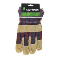 Kaufmann Cotton Glove Leather Palm Bulk Pack of 7 Photo