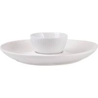 Maxwell Williams Maxwell and Williams Chip and Dip Bowl Platter Photo