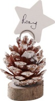 Gingery Ray Snow Place Like Home Pine Place Card Holders Photo