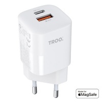 Troo Certified PD 33W Fast Charge Dual Type-C & USB Power Adapter Photo