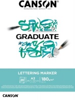 Canson A3 Graduate Lettering Marker Pad - 180g Photo