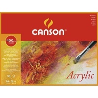Canson Acrylic Block Pad - 400gsm - 4 Sides Glued Photo