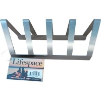 Lifespace Premium 4-slot Stainless Steel T-Bone / Chop Rack Photo