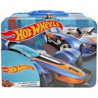 Hot Wheels Jigsaw Puzzles in a Tin Photo