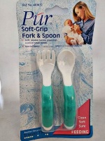 Pur Baby Soft Grip Fork And Spoon Photo