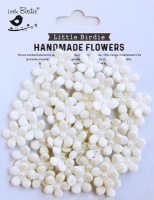 Little Birdie Janice Paper Flowers - Ivory Pearl Photo