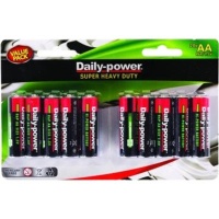 Generic Daily-Power Super Heavy Duty Battery - Size AA Card Of 20 Photo