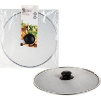 Generic Stainless Steel Food Cover & Spatter Preventer - 28cm Photo