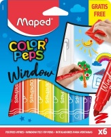 Maped Color'Peps Window Felt Tip Pens with Cloth Photo