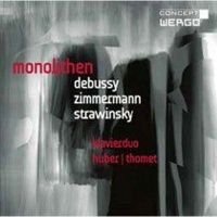 Wergo Monolithen: Debussy/Zimmermann/Strawinsky Photo