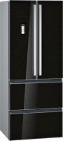 Siemens 400L French Door Fridge / Freezer - Black Glass Photo