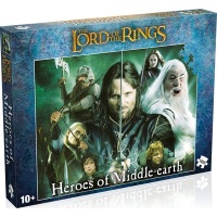 Lord of the Rings Heroes of Middle Earth Jigsaw Puzzle Photo