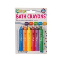 Classic Books Bath Crayons Children Bath Toys BPA Free 6 Piece 3 Pack Photo