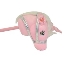 Ideal Toys Hobby Horse Unicorn Pink/White Photo