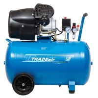 TradeAir 100L 1.8KW Lubricated V Head Direct Drive Compressor Photo