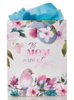 Christian Art Gifts Inc To Mom with Love Medium Gift Bag Photo