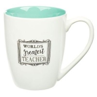 Christian Art Gifts Inc World's Greatest Teacher Coffee Mug Photo