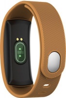 Raz Tech Smart Watch Heart Rate Monitor Tracker Fitness Sports Watch QS80 - Brown Photo