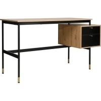 Everfurn Premium Summit Desk with Two Drawers Photo