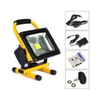SQI 20W Rechargeable Led Flood Light with Car & Power Charger Photo