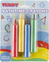Teddy Bathtime Crayons Photo