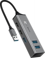 Baseus Cube USB-A to Triple USB-A 3.0 & Dual USB-A 2.0 HUB Photo