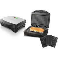 Taurus Miami Premium - Non-Stick Sandwich Maker with Interchangable Plates Photo