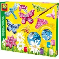 SES Creative Butterfly Glitter Casting and Painting Set Photo