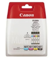 Canon CLI-481 BK/C/M/Y Ink Multi-Pack Photo