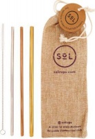 SOLCUP Stainless Steel Straw Kit Photo