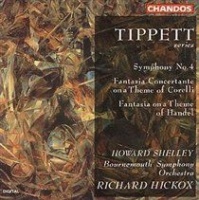 Chandos Tippett: Symphony No.4 / 'Corelli' Fantasia / 'Handel Fantasia Photo