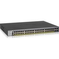Netgear GS752TP Managed L2/L3/L4 Gigabit Ethernet Power over Ethernet 1U Black Photo