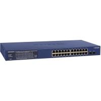 Netgear GS724TPP Managed L2/L3/L4 Gigabit Ethernet Power over Blue 24-port RJ-45 PoE 512Kb 380W Photo