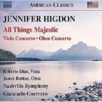 Naxos Jennifer Higdon: All Things Majestic/Viola Concerto/Oboe Concerto Photo