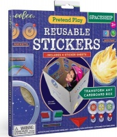 eeBoo Spaceship Pretend Play Stickers Photo