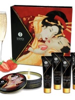Shunga Geisha's Secret Collection Sparkling Strawberry Wine Kit Photo