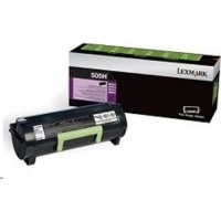 Lexmark 50F5H0E Black Laser Toner Cartridge Photo