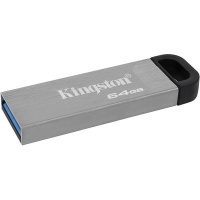 Kingston Technology DataTraveler Kyson USB flash drive 64GB Type-A 3.2 Gen 1 (3.1 Silver 64GB 4 g 39mm x 12.6mm 4.9mm Photo