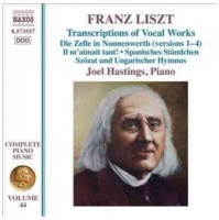 Naxos Franz Liszt: Transcriptions of Vocal Works Photo