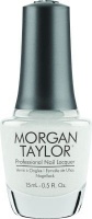 Morgan Taylor Professional Nail Lacquer I'm Drawing A Blanco Photo