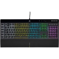 Corsair K55 RGB PRO keyboard USB QWERTY English Black 2.0 Type-A 1000 Hz Photo