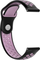 Superfly SFWSD20BP 22mm Silicone Single Button Watch Strap Photo
